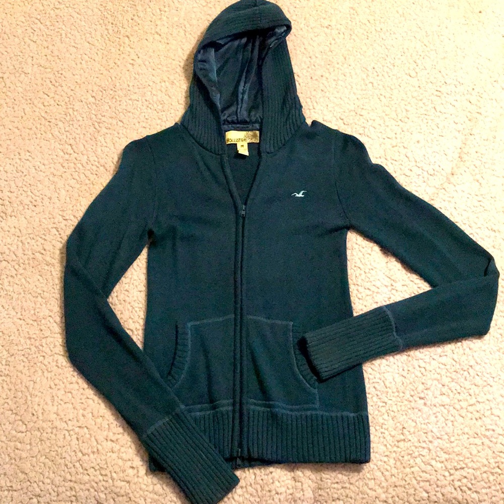 Hollister hooded zip jacket